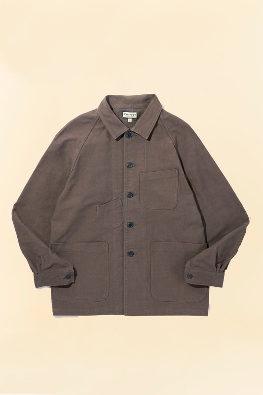 Pherrow's Nappa Workwear Jacket - Charcoal