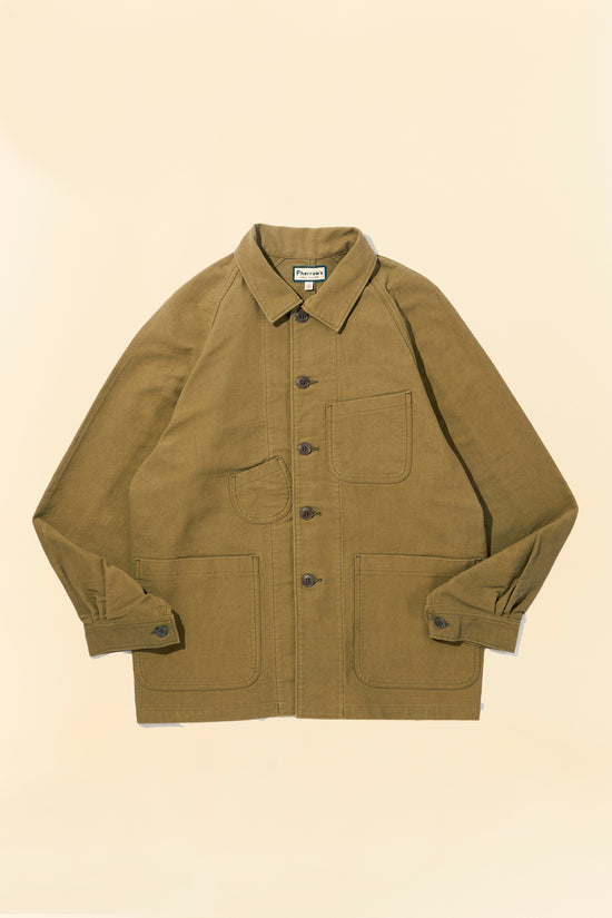 Pherrow's Nappa Workwear Jacket - Olive