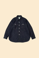 POST O'ALLS No. 6 Shirt - Indigo Light Denim