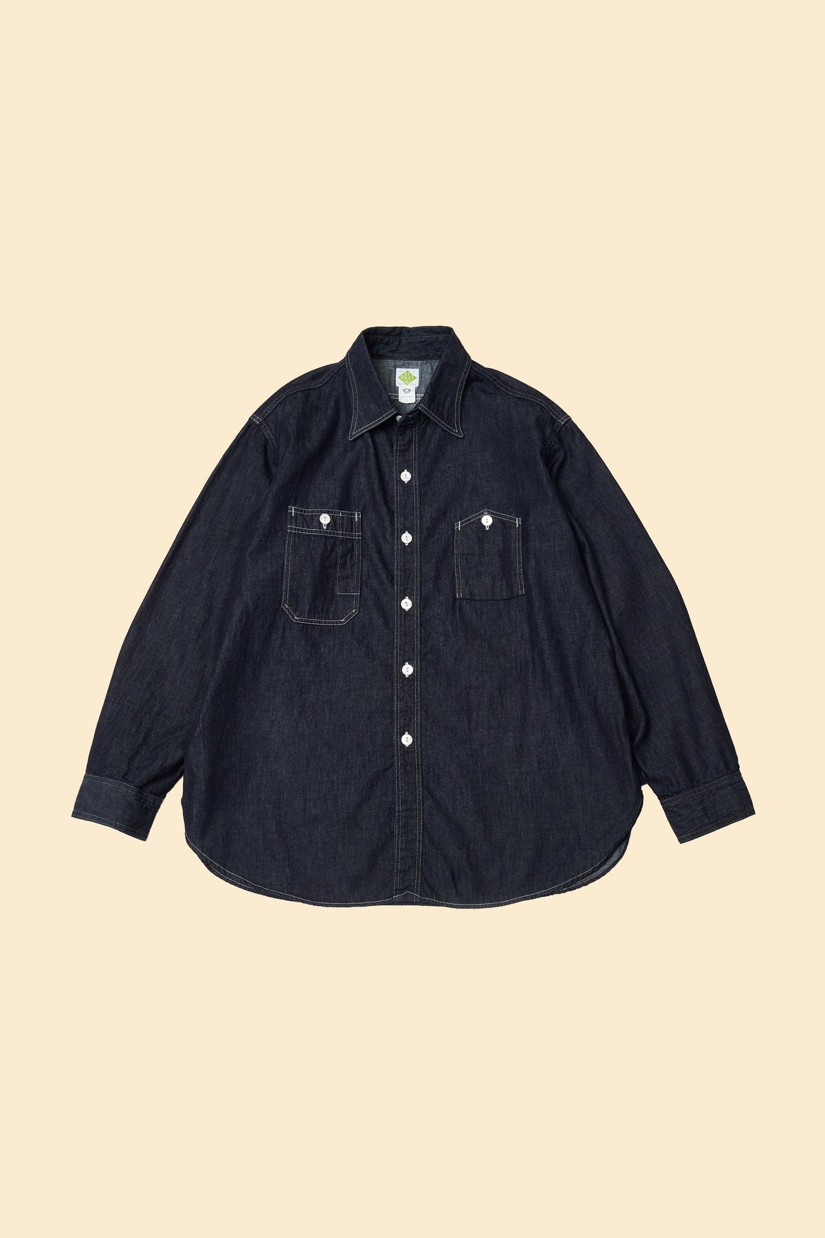 POST O'ALLS No. 6 Shirt - Indigo Light Denim