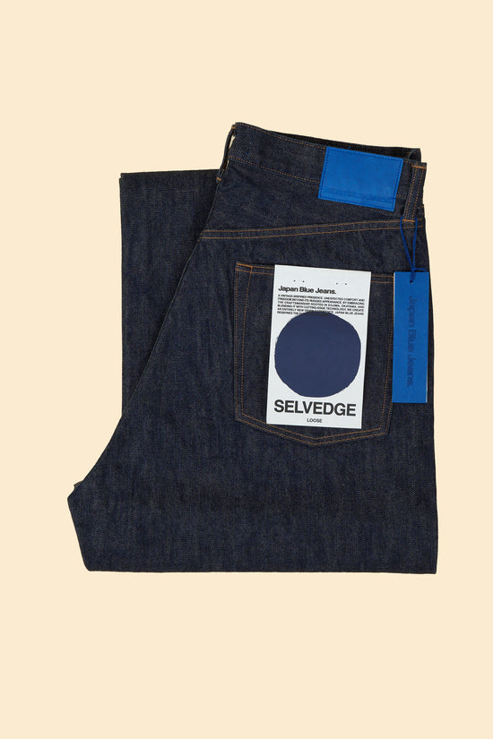 Japan Blue Jeans Loose Selvedge Denim - 14oz