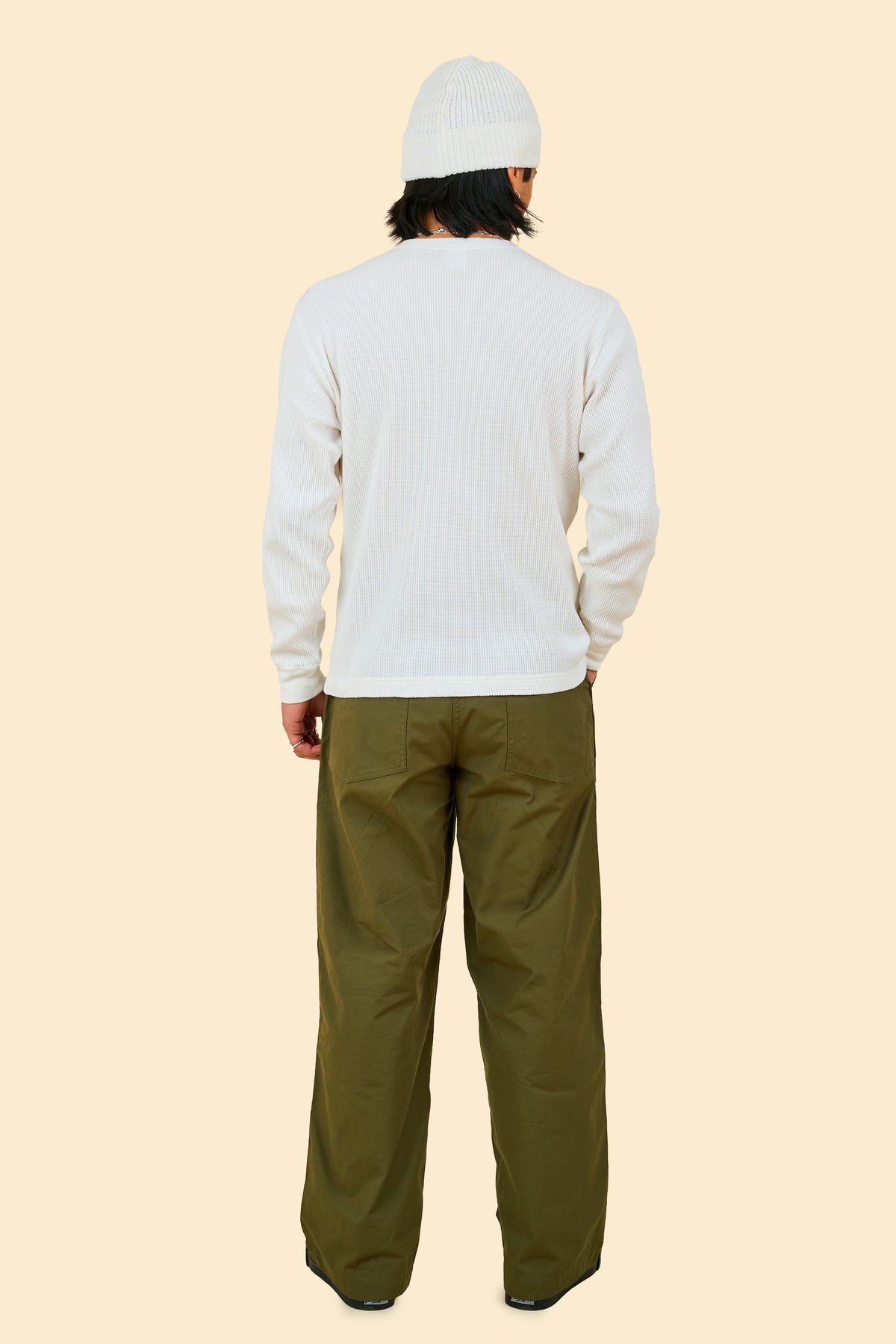 Rats Waffle Thermal - White