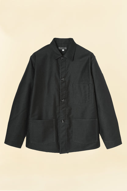 Wearmasters Moleskin Coverall Jacket - Black