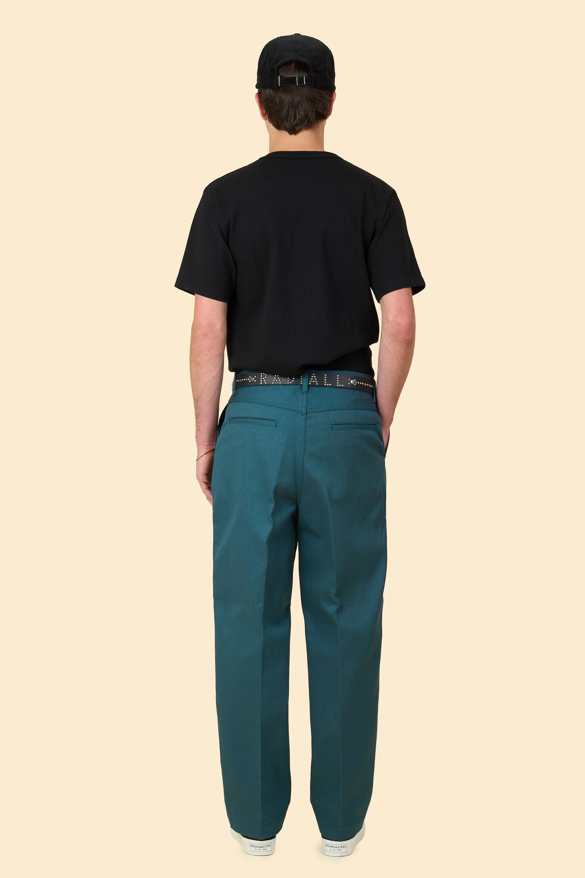 Radiall Motown Wide Tapered Fit Work Pants - Lincoln Green
