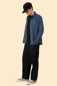 Radiall Dim Long Sleeve Shirt - Ink Black