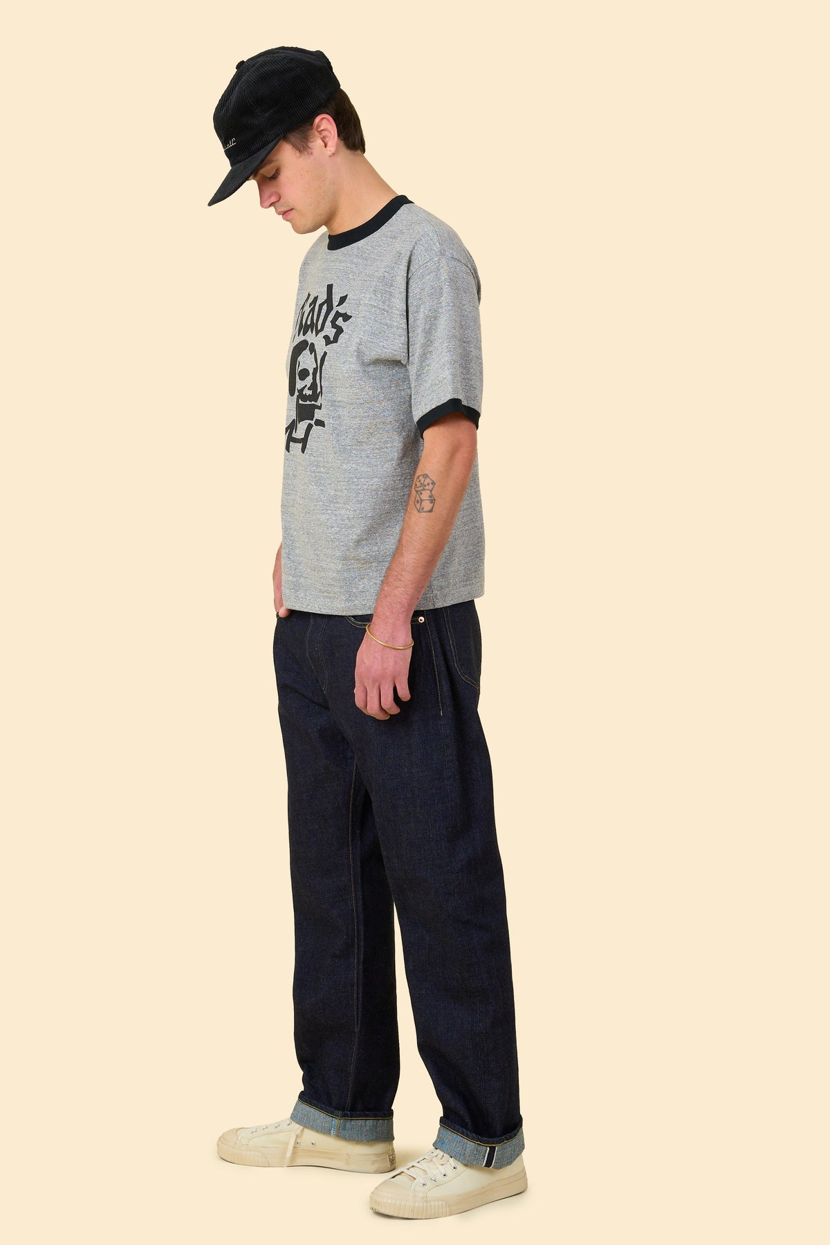 Radiall Ziggy T-Shirt - Charcoal Heather