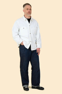 Radiall Chev Carpenter Jacket - White