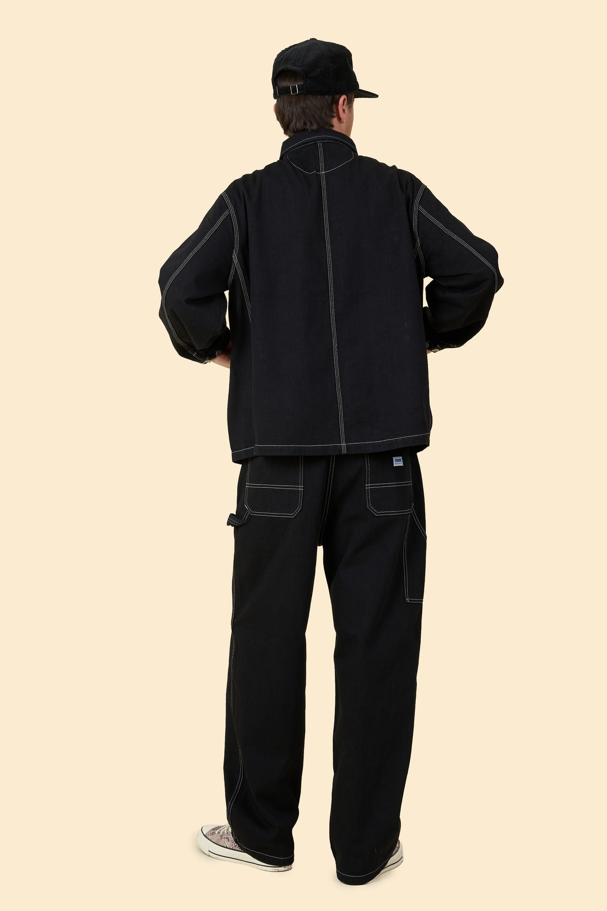 Radiall Chev Carpenter Jacket - Black