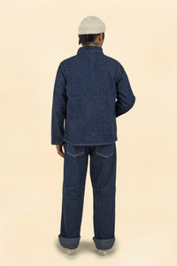 TCB Catface Jacket 10.2oz Denim - Indigo