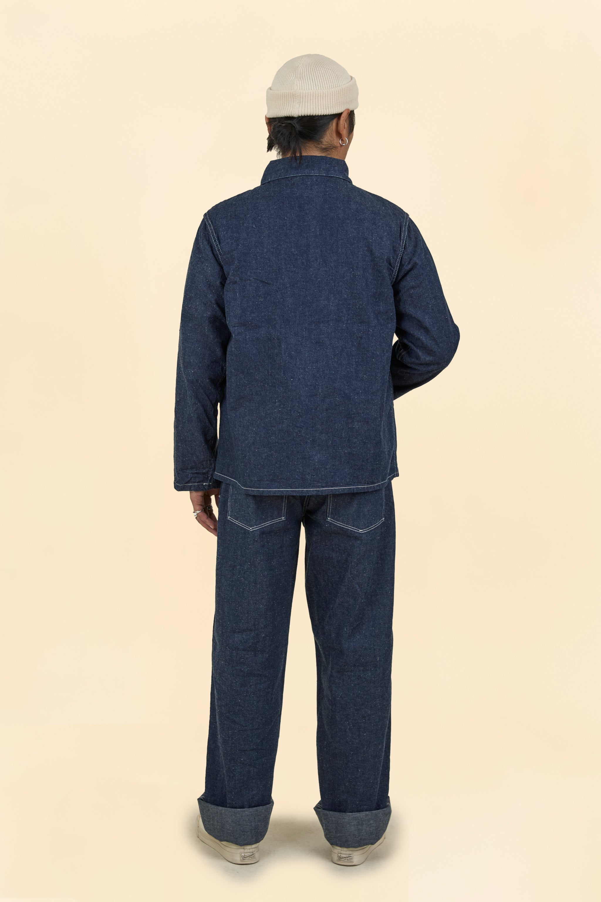 TCB Catface Jacket 10.2oz Denim - Indigo