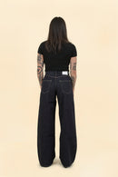 Women's MOMOTARO JEANS Super Wide Denim - 11oz
