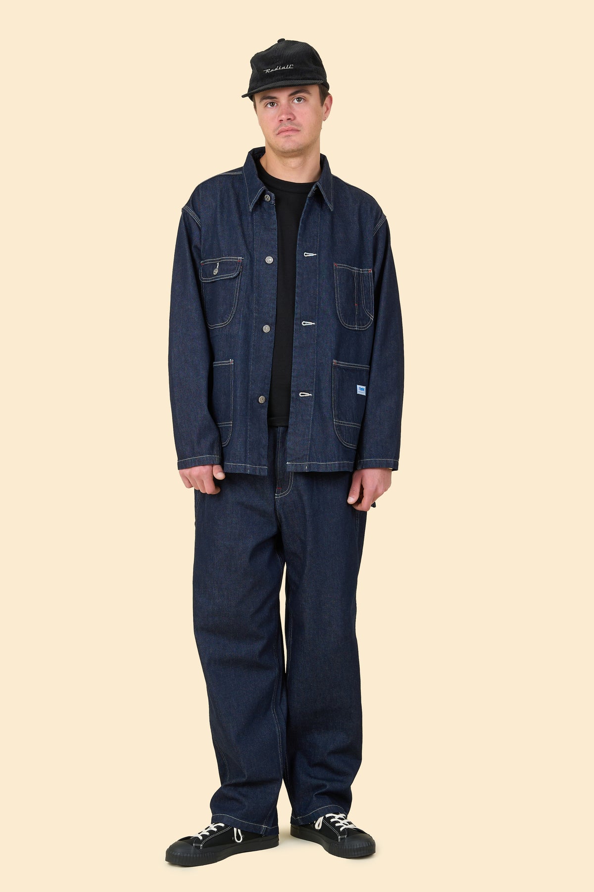 Radiall Chev Carpenter Jacket - Indigo