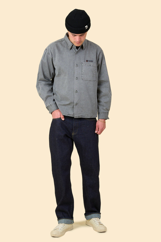 Radiall Lowlane Long Sleeve Shirt - Faded Black