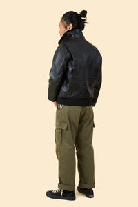 Double Helix Type G-1 Leather Flight Jacket