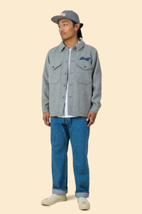 Radiall Bowtie CPO Shirt - Grey