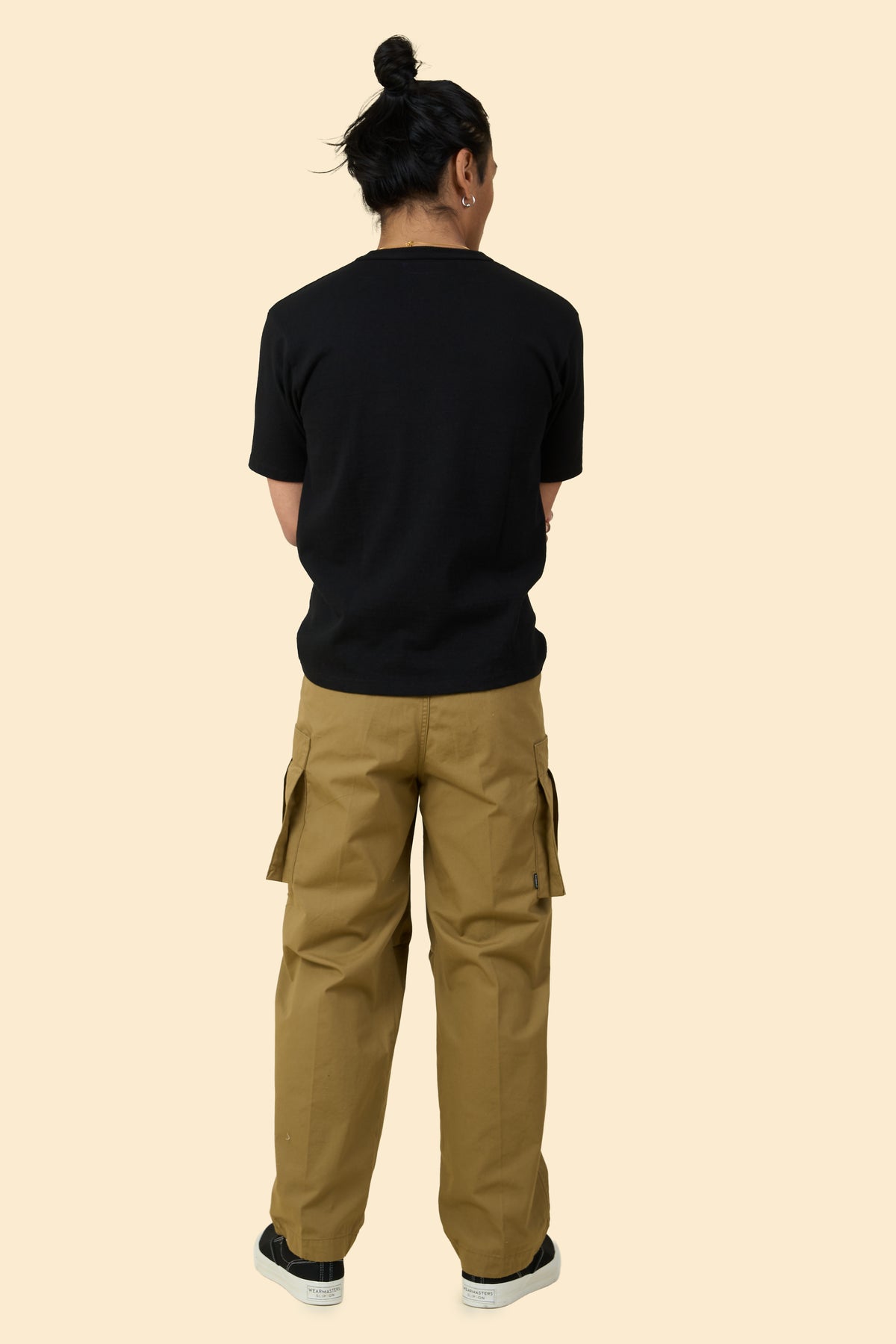 Radiall Clan Wide Fit Cargo Pants - Mil Khaki