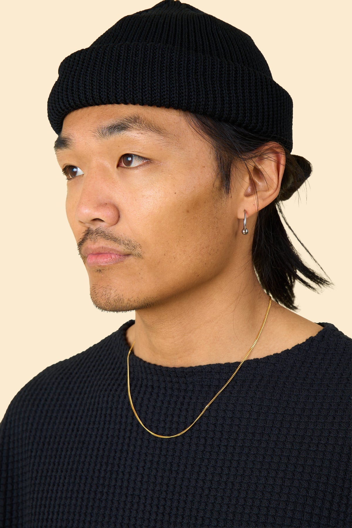 Radiall Curb T-Bar Necklace - Gold