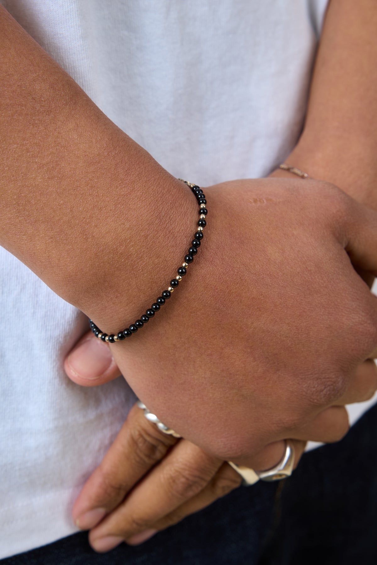 Radiall Raven T-Bar Bracelet - Black