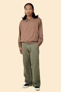 Radiall Shoebox Zip Up Blouson - Brown