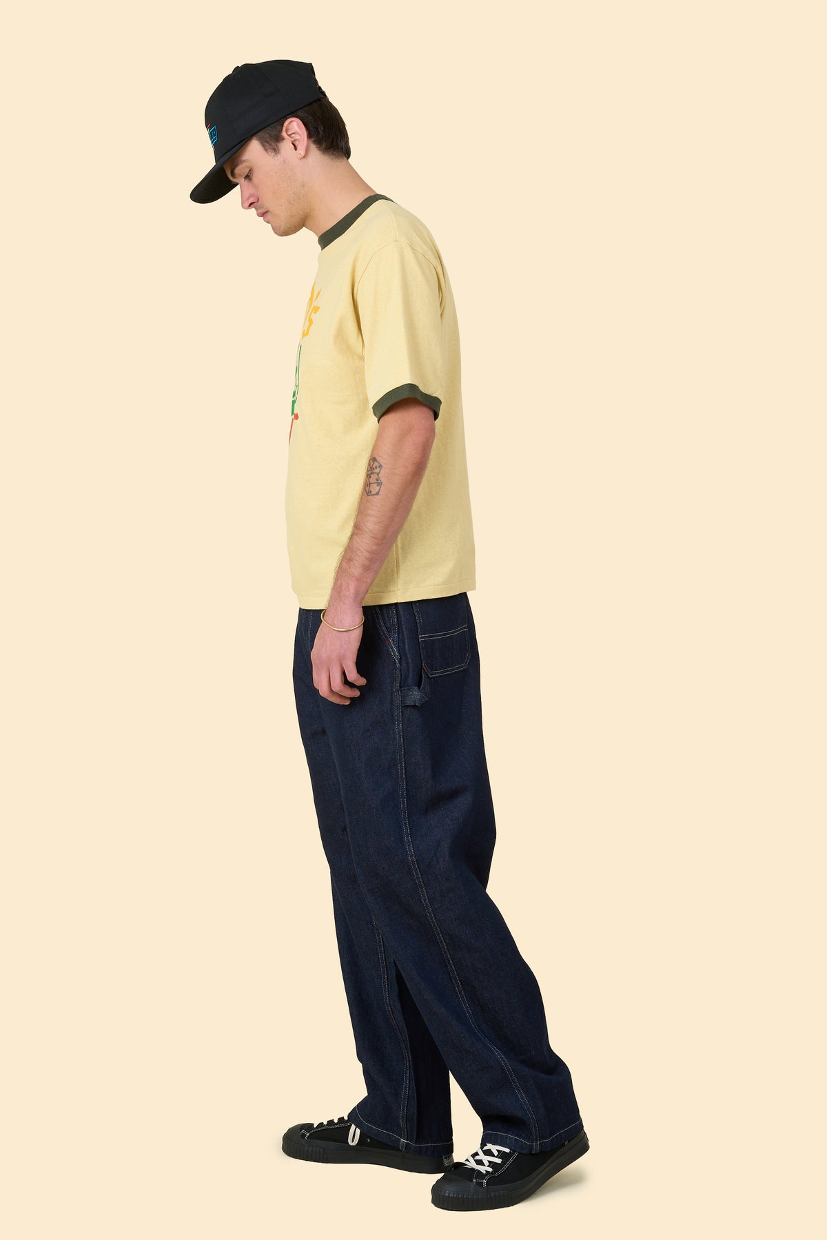 Radiall Ziggy T-Shirt - Smokey Yellow