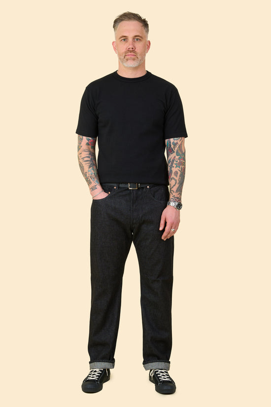 Radiall Kustom 350B Straight Fit Jeans - Deep Black