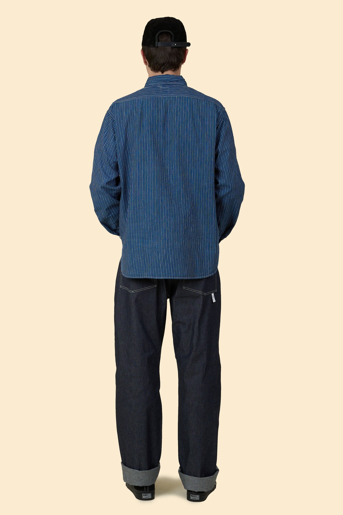 POST O'ALLS No. 6 Shirt - Vintage Calico Stripe