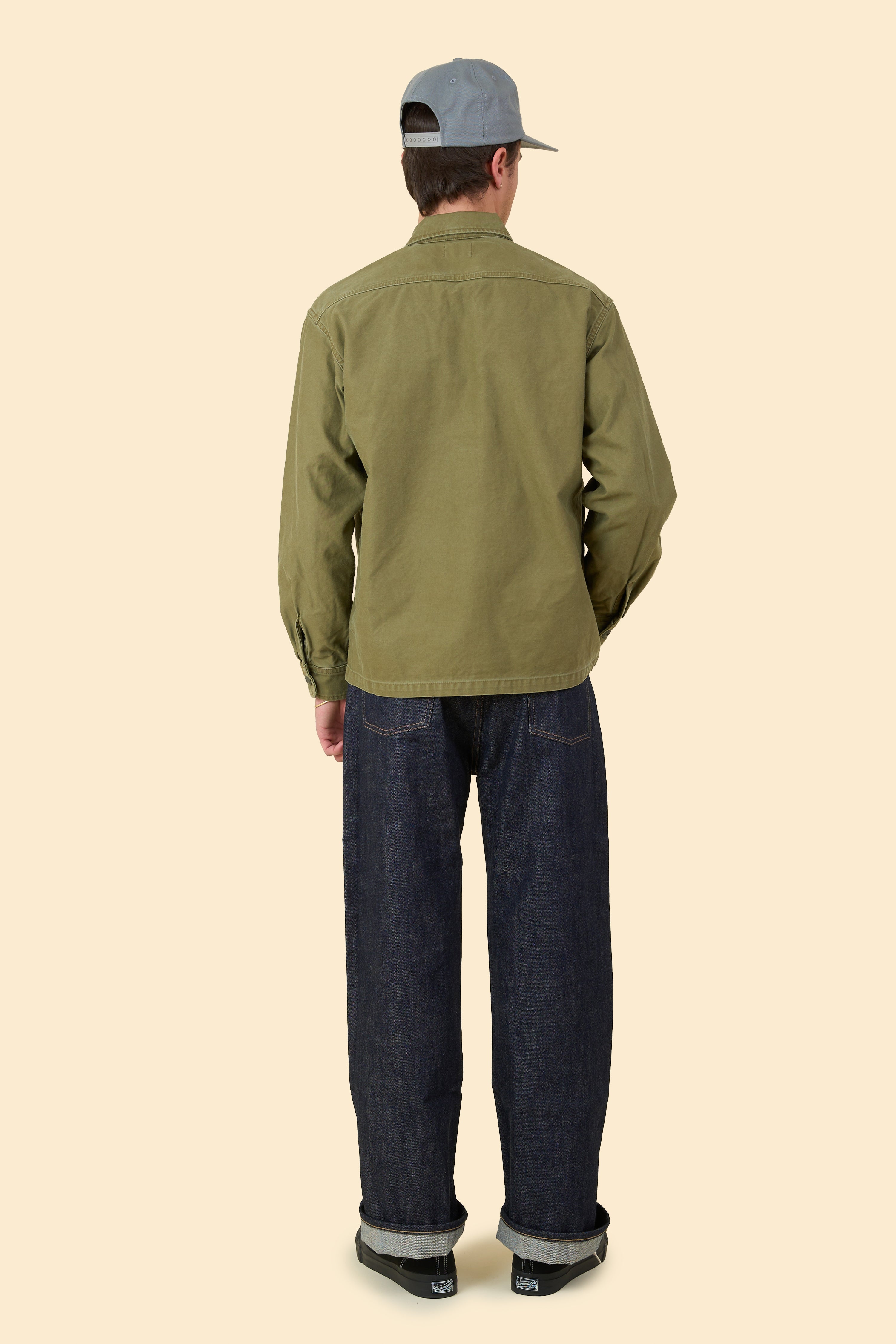 Japan Blue Jeans BDU Shirt - Olive Drab