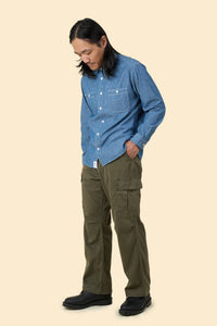 Japan Blue Jeans Cargo Pants - Olive Drab