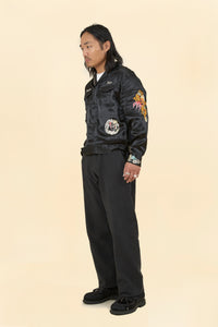 Wearmasters Lot.873 Souvenir Rayon Jacket - Black