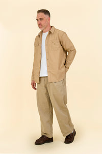 Pherrow's 60s Work Shirt - Beige