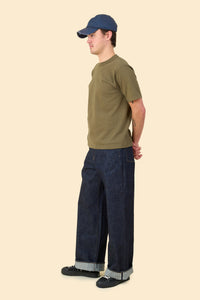 Japan Blue Jeans Loose Selvedge Denim - 16oz