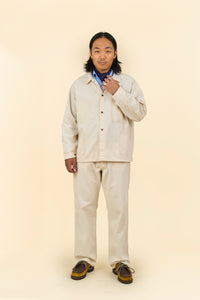 POST O'ALLS USMC 1930s Utility Jacket - Natural