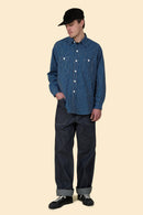 POST O'ALLS Army Pants - Indigo Rigid