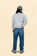 Radiall Sidevalve Loopwheel Sweatshirt - Snow White