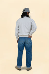 Radiall Sidevalve Loopwheel Sweatshirt - Snow White