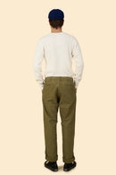 UES Big Waffle Henley Neck Thermal - Off White