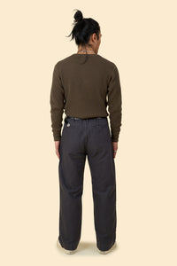 Japan Blue Jeans Wide Fit Trousers - Black
