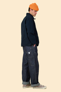 POST O'ALLS W-Knee Dungaree - Indigo 10 oz. Denim