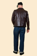 Double Helix Classic 1930's Jacket - Seal Brown
