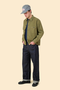 Japan Blue Jeans BDU Shirt - Olive Drab