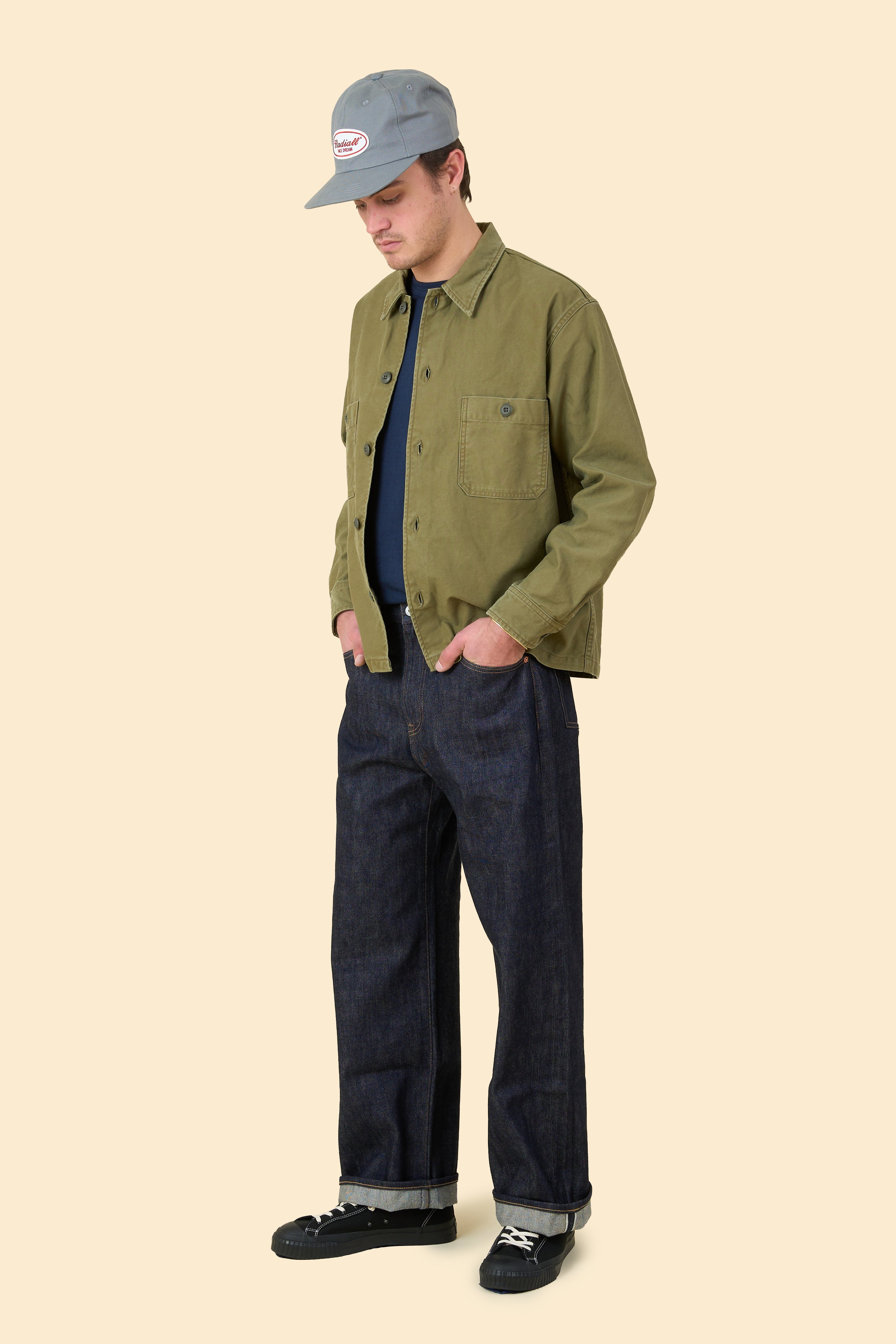 Japan Blue Jeans BDU Shirt - Olive Drab
