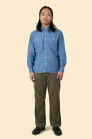 MOMOTARO JEANS Triple Stitch Chambray Shirt