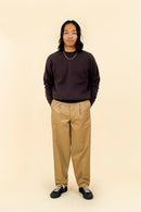 Pherrow’s Loopwheel Raglan Sweatshirt - Sulphar Black