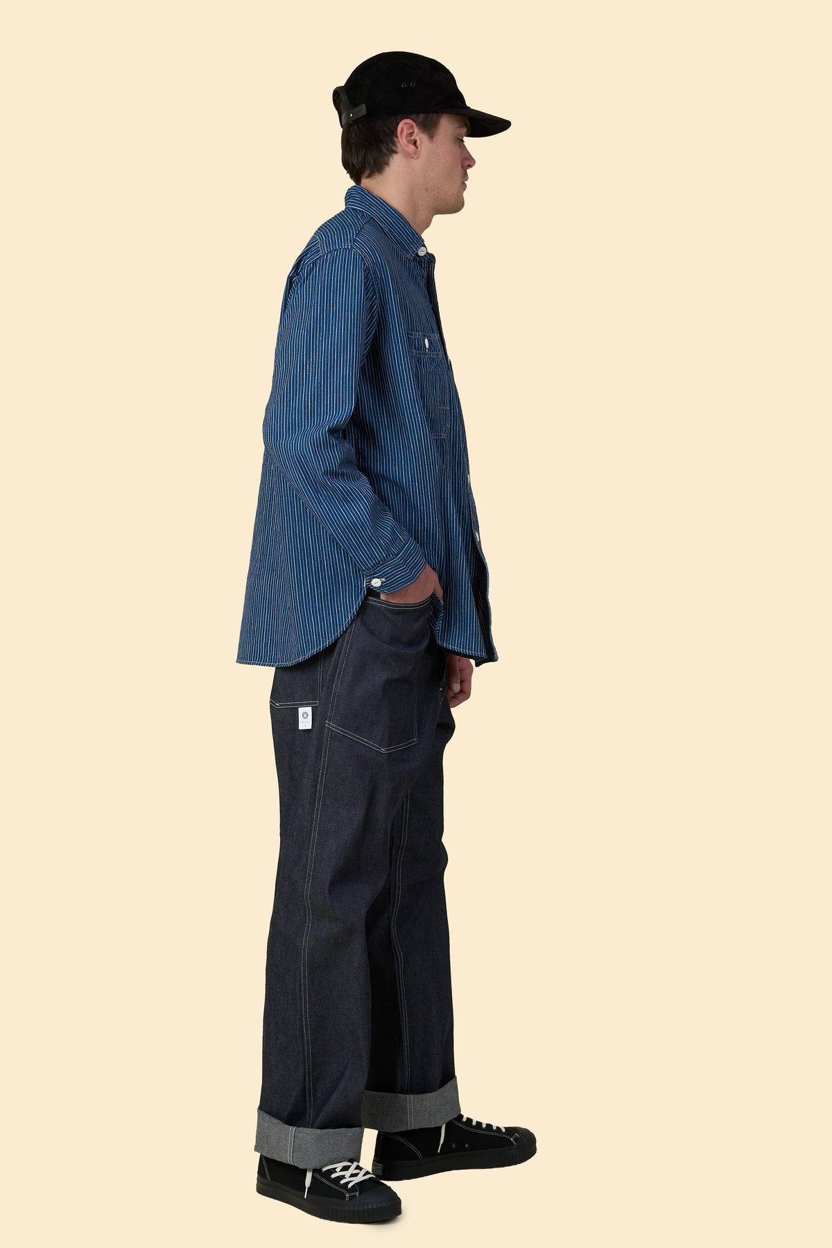 POST O'ALLS Army Pants - Indigo Rigid