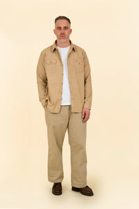 Pherrow's 60s Work Shirt - Beige