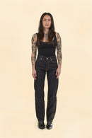 MOMOTARO JEANS Women's #110 Standard Straight Denim - 14.7oz