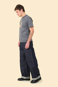 Japan Blue Jeans Loose Selvedge Denim - 14oz