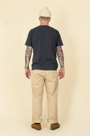 Pherrow's Classic Buffalo Print T-Shirt - Sulphur Black - Pherrow's - URAHARA
