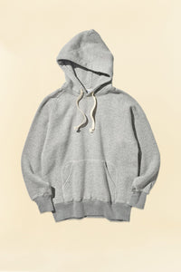 Pherrow's Loopwheel Hooded Raglan Sweatshirt - Heather Gray - Pherrow's - URAHARA