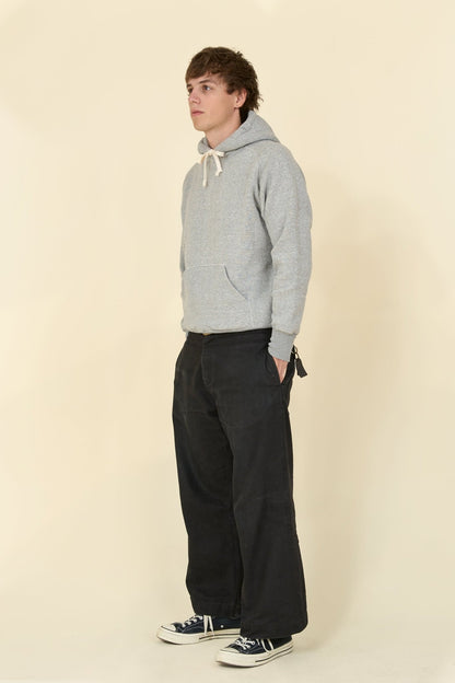 Pherrow's Loopwheel Hooded Raglan Sweatshirt - Heather Gray - Pherrow's - URAHARA